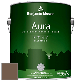 Benjamin Moore Aura 629 Waterborne Exterior Flat Finish краска цвет AF-165 