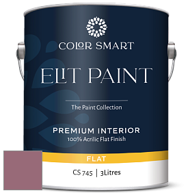 COLOR SMART CS 745 ELIT PAINT глубокоматовая моющаяся краска цвет NCS S 4030-R20B 