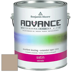 Benjamin Moore 792 Advance Interior Paint-Satin эмаль цвет AF-140 