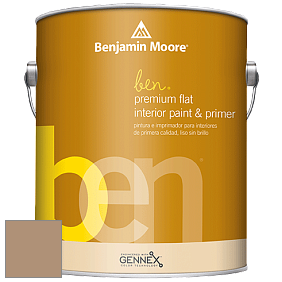 Benjamin Moore Ben W625 Premium Interior Latex Flat краска цвет AF-125 