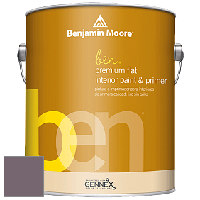 Benjamin Moore Ben W625 Premium Interior Latex Flat краска цвет NCS S 6010-R30B 