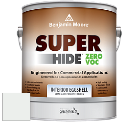 Benjamin Moore 357 Super Hide Zero Voc Interior Eggshell краска цвет OC-61 White Diamond