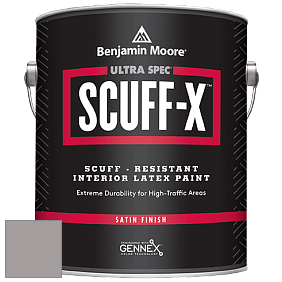 Benjamin Moore 486 Ultra Spec SCUFF-X Interior Satin Finish краска цвет AF-675 