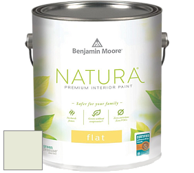 Benjamin Moore 512 Natura Interior Flat Finish матовая краска цвет 852 Appalachian Green