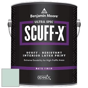 Benjamin Moore 484 Ultra Spec SCUFF-X Interior Matte Finish краска цвет 681 Green Wave