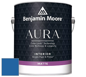 Benjamin Moore Aura 522 Interior Paint - Matte краска цвет NCS S 3060-R80B 