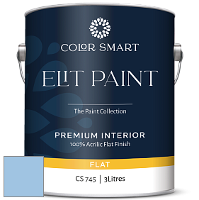COLOR SMART CS 745 ELIT PAINT глубокоматовая моющаяся краска цвет 815 Swiss Blue