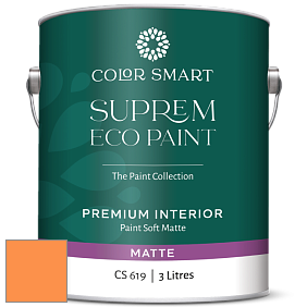 COLOR SMART CS 619 SUPREM ECO PAINT матовая краска цвет NCS S 0570-Y40R 