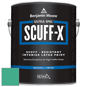 Benjamin Moore 485 Ultra Spec SCUFF-X Interior Eggshell Finish краска цвет NCS S 2050-B90G 
