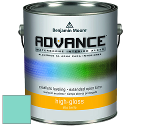Benjamin Moore 794 Advance Interior Paint-High Gloss глянцевая алкидная эмаль цвет 655 Coastal Paradise