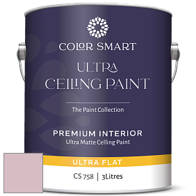 COLOR SMART CS 758 ULTRA CEILING PAINT ультраматовая краска цвет NCS S 1515-R20B 