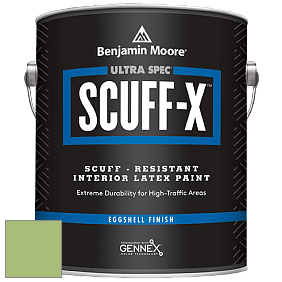 Benjamin Moore 485 Ultra Spec SCUFF-X Interior Eggshell Finish краска цвет 426 Fresh Grass