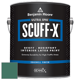Benjamin Moore 485 Ultra Spec SCUFF-X Interior Eggshell Finish краска цвет 623 Deep Sea