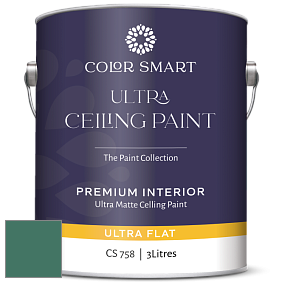 COLOR SMART CS 758 ULTRA CEILING PAINT ультраматовая краска цвет 623 Deep Sea