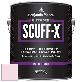 Benjamin Moore 484 Ultra Spec SCUFF-X Interior Matte Finish краска цвет 2003-70 Pleasing Pink