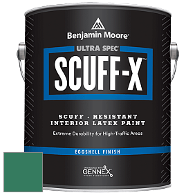 Benjamin Moore 485 Ultra Spec SCUFF-X Interior Eggshell Finish краска цвет 2043-20 Ming Jade