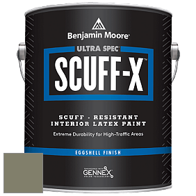 Benjamin Moore 485 Ultra Spec SCUFF-X Interior Eggshell Finish краска цвет 475 GalÃ¡pagos Green