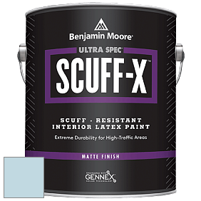Benjamin Moore 484 Ultra Spec SCUFF-X Interior Matte Finish краска цвет 834 Bright and Early