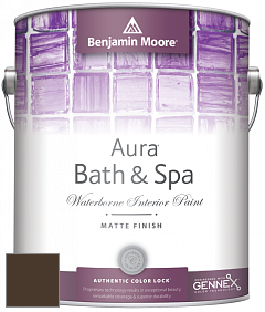 Benjamin Moore Aura 532 Bath & Spa Waterborne Interior Paint Matte Finish краска цвет RAL 8014 