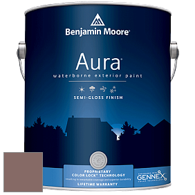 Benjamin Moore Aura 632 Waterborne Exterior Semi-Gloss Finish краска цвет 1245 Sequoia
