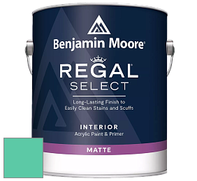 Benjamin Moore 548 IRegal Select Interior Paint - Matte краска цвет 2045-40 Bahama Green