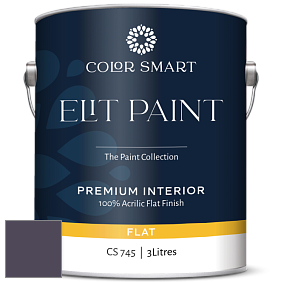 COLOR SMART CS 745 ELIT PAINT глубокоматовая моющаяся краска цвет 2070-20 Plum Royale