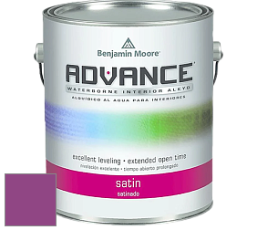 Benjamin Moore 792 Advance Interior Paint-Satin эмаль цвет RAL 4008 