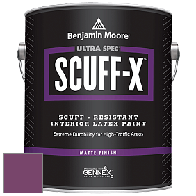 Benjamin Moore 484 Ultra Spec SCUFF-X Interior Matte Finish краска цвет 2074-20 Summer Plum