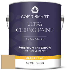 COLOR SMART CS 758 ULTRA CEILING PAINT ультраматовая краска цвет 249 Sombrero
