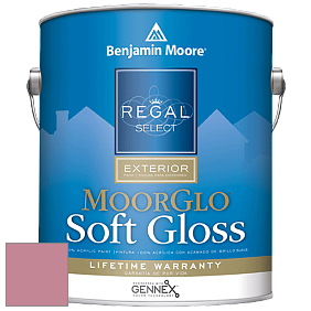 Benjamin Moore W096 Regal Select Exterior Paint-Moor GloSoft Gloss Finish краска цвет 1272 Princess