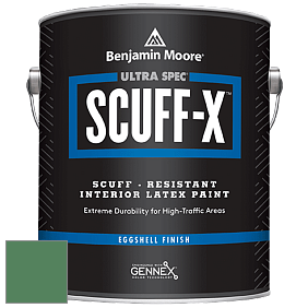 Benjamin Moore 485 Ultra Spec SCUFF-X Interior Eggshell Finish краска цвет NCS S 4040-G10Y 