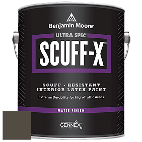 Benjamin Moore 484 Ultra Spec SCUFF-X Interior Matte Finish краска цвет 2139-10 River Rock