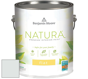 Benjamin Moore 512 Natura Interior Flat Finish матовая краска цвет 874 Fanfare