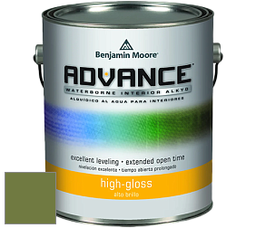 Benjamin Moore 794 Advance Interior Paint-High Gloss глянцевая алкидная эмаль цвет NCS S 4050-G40Y 