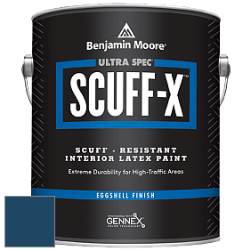 Benjamin Moore 485 Ultra Spec SCUFF-X Interior Eggshell Finish краска цвет RAL 5001 
