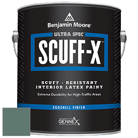 Benjamin Moore 485 Ultra Spec SCUFF-X Interior Eggshell Finish краска цвет 685 Verdigris