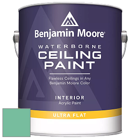 Benjamin Moore 508 Waterborne Ceiling Paint краска для потолков цвет 592 Rosamilia Green