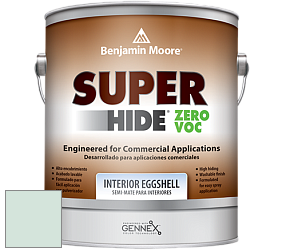 Benjamin Moore 357 Super Hide Zero Voc Interior Eggshell краска цвет 843 Taffeta Green