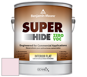 Benjamin Moore 355 Super Hide Zero Voc Interior Flat краска цвет 2084-70 Gentle Blush