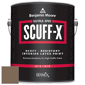 Benjamin Moore 486 Ultra Spec SCUFF-X Interior Satin Finish краска цвет AF-115 
