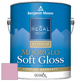 Benjamin Moore W096 Regal Select Exterior Paint-Moor GloSoft Gloss Finish краска цвет 2085-50 Strawberry