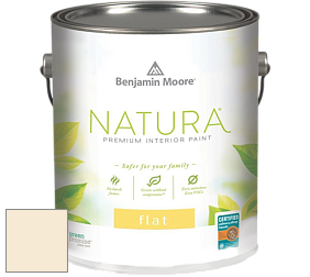 Benjamin Moore 512 Natura Interior Flat Finish матовая краска цвет 928 Featherbed