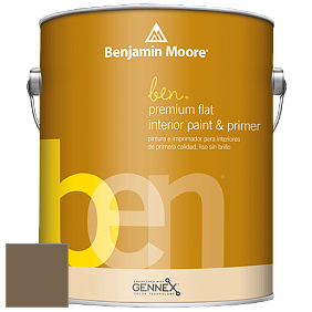Benjamin Moore Ben W625 Premium Interior Latex Flat краска цвет AF-120 