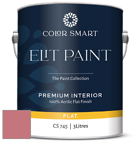 COLOR SMART CS 745 ELIT PAINT глубокоматовая моющаяся краска цвет 2006-40 Glamour Pink