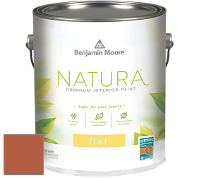 Benjamin Moore 512 Natura Interior Flat Finish матовая краска цвет NCS S 3060-Y60R 