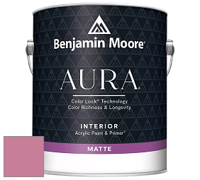 Benjamin Moore Aura 522 Interior Paint - Matte краска цвет 2084-40 Precious Pink