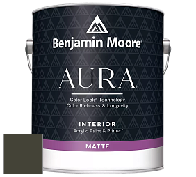 Benjamin Moore Aura 522 Interior Paint - Matte краска цвет RAL 6014 