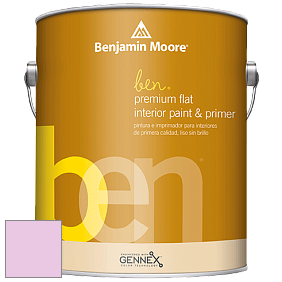 Benjamin Moore Ben W625 Premium Interior Latex Flat краска цвет 2077-60 Valentine's Day