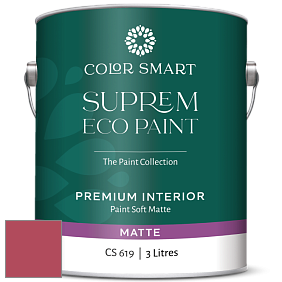 COLOR SMART CS 619 SUPREM ECO PAINT матовая краска цвет 1329 Drop Dead Gorgeous