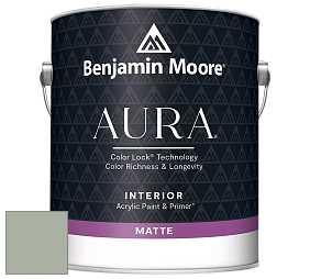 Benjamin Moore Aura 522 Interior Paint - Matte краска цвет 466 Garden Path
